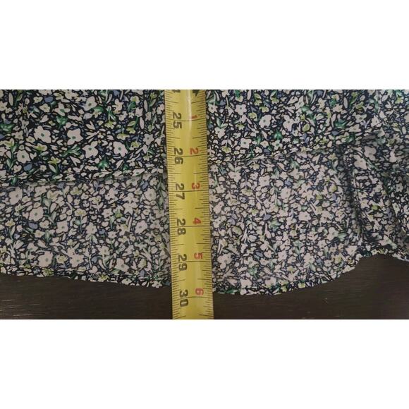 Anne Carson Woman's Short Sleeve High-Low Top Plus Size 3X Ditzy Floral Spring - Picture 6 of 10